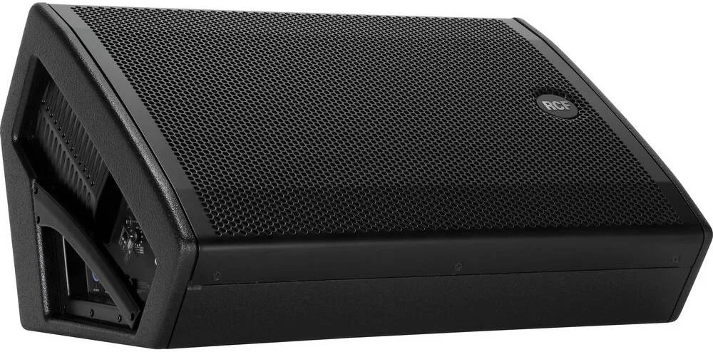 مانیتور استیج کواکسیال اکتیو RCF NX 15-SMA، ووفر نئودیمیومی 15 اینچی، درایور فشرده‌سازی 1 اینچی، 700 وات RMS (پیک 1400 وات)، 130dB SPL، پوشش 60°x60°، DSP با EQ میدان باز/کف، چوب توس بالتیک، | NX15-SMA
