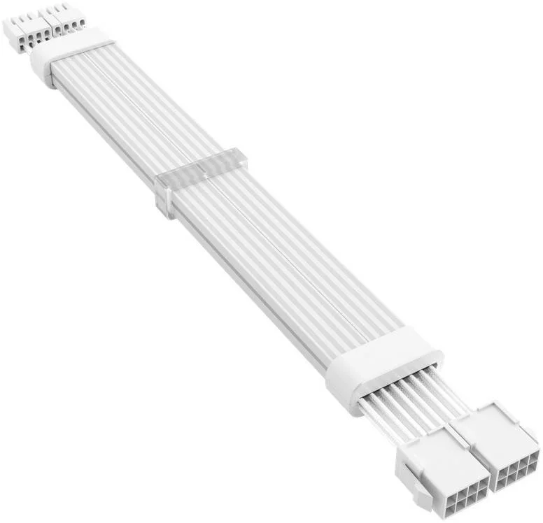 کابل افزایش طول ARGB با دو کانکتور (6+2) پین WJCOOLMAN، همگام سازی ARGB 5 ولت 3 پین، سیلیکونی / TPE (انعطاف پذیر)، مس 18 AWG، سفید | ATX با 6+2 پین کابل افزایش طول ARGB با دو کانکتور (6+2) پین WJCOOLMAN، همگام سازی ARGB 5 ولت 3 پین، سیلیکونی / TPE (انعطاف پذیر)، مس 18 AWG، سفید | ATX با 6+2 پین