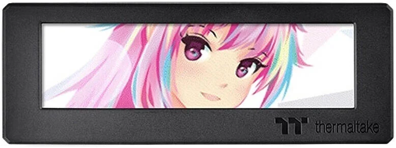 کیت صفحه نمایش ال سی دی 3.9 اینچی Thermaltake، رزولوشن 128 x 480 (RGB)، اتصال Micro USB به USB (9 پین)، کاملاً قابل تنظیم با TT RGB Plus 2.0، مشکی | AC-073-OO1NAN-A1