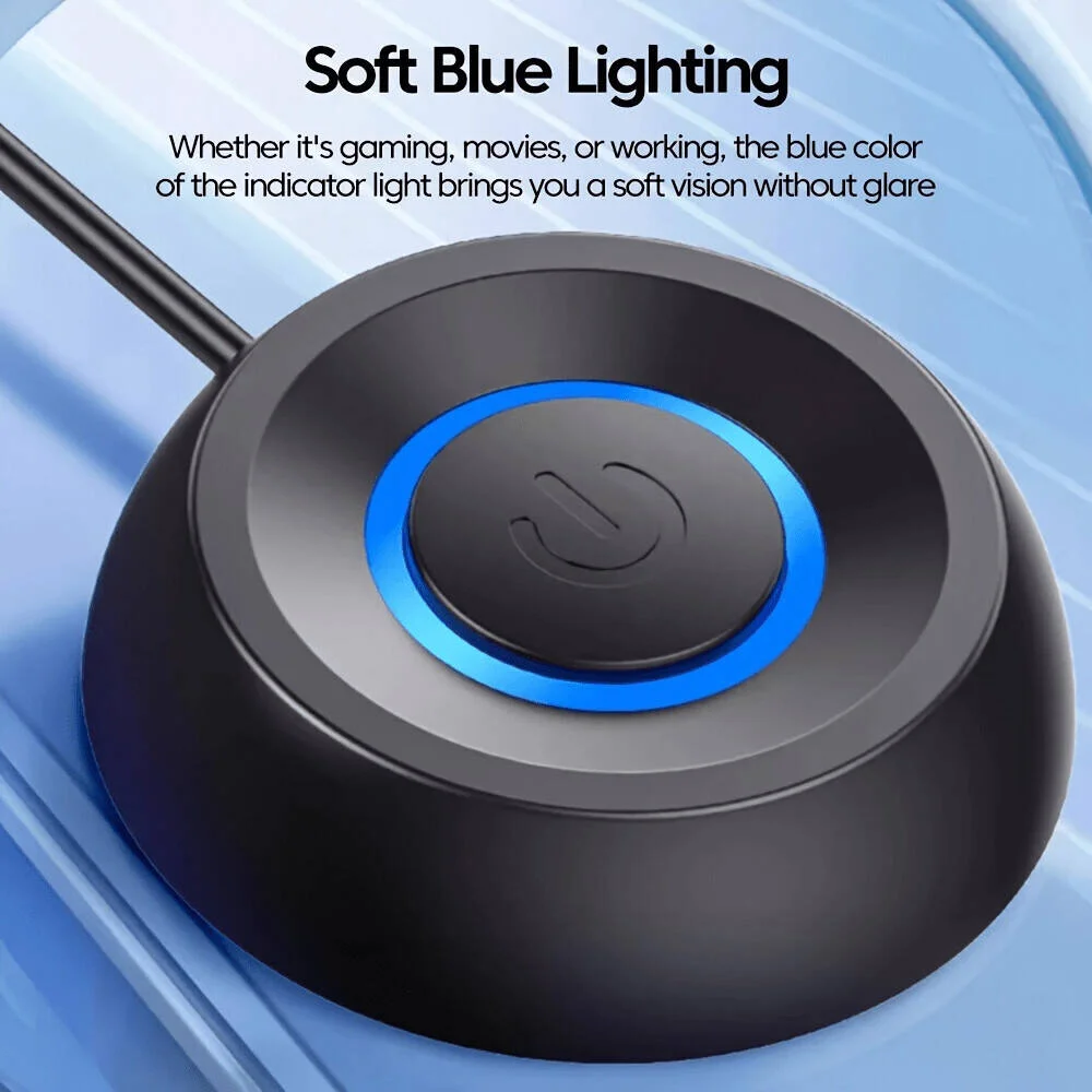 کلید روشن/خاموش رومیزی اکسترنال TEUCER X3، دکمه پاور آلیاژ آلومینیوم، سیم افزایش طول اکسترنال PC با کنترل روشن/خاموش، کابل 1.8 متری، برای افزایش طول اکسترنال کامپیوتر رومیزی