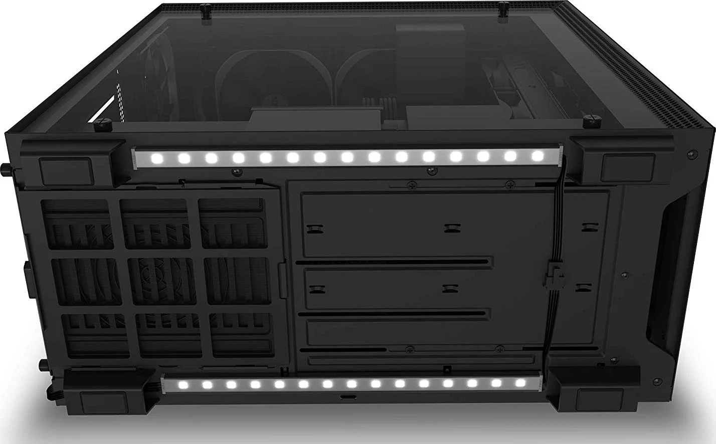 نورپردازی زیر بدنه کامپیوتر NZXT Hue 2، قطعات 300 میلی‌متری، ابعاد 300x20x8 میلی‌متر، مشکی | AH-2UGKK-A1