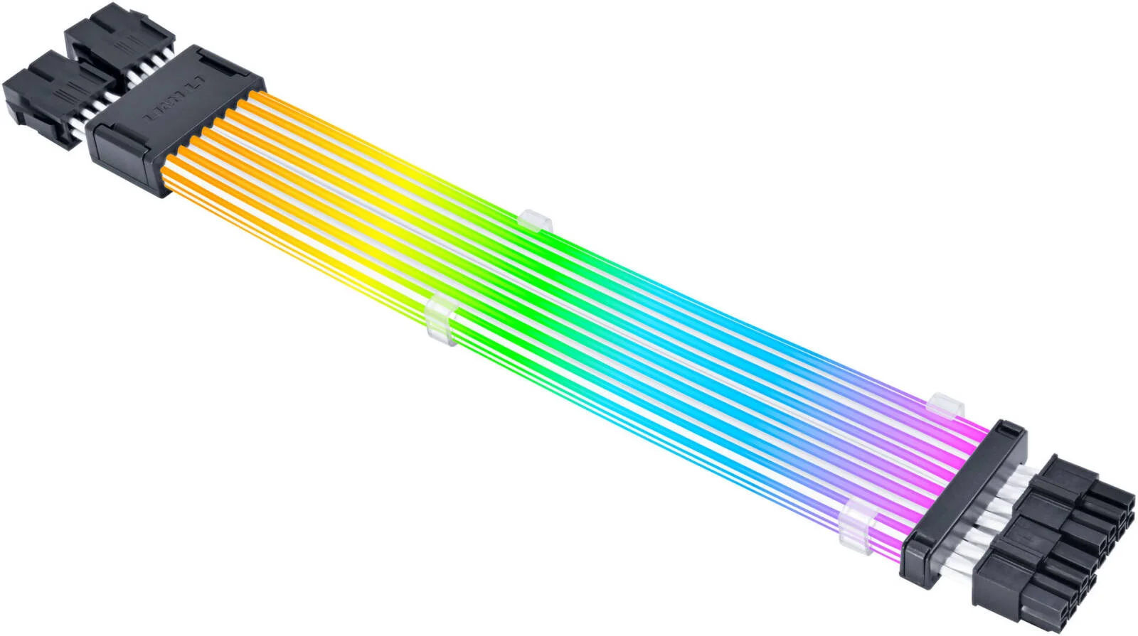 کابل پردازنده Lian-Li Strimer Wireless 2x 8-PIN، طول کابل 260 میلیمتر، 8 لوله نوری، 88 عدد LED، جنس سیلیکون / TPE | G89.PW8-1W-CPU.00 کابل پردازنده Lian-Li Strimer Wireless 2x 8-PIN، طول کابل 260 میلیمتر، 8 لوله نوری، 88 عدد LED، جنس سیلیکون / TPE | G89.PW8-1W-CPU.00