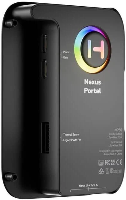 نوار نور دیجیتال غوطه وری HYTE LS30 qRGB با پورتال Nexus NP50، آرایه LED های 62 پیکسلی qRGB، اتصال دهنده Nexus Link Type-C، 3x Nexus Link Type-C، 1x کانال PWM 4 پین | ACC-HYTE-LS30-B-2NP نوار نور دیجیتال غوطه وری HYTE LS30 qRGB با پورتال Nexus NP50، آرایه LED های 62 پیکسلی qRGB، اتصال دهنده Nexus Link Type-C، 3x Nexus Link Type-C، 1x کانال PWM 4 پین | ACC-HYTE-LS30-B-2NP
