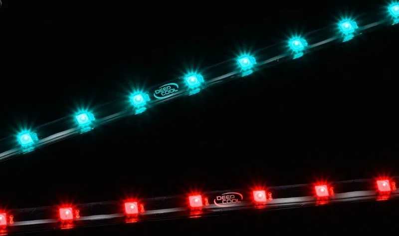 نوار LED چند رنگ DeepCool RGB 200 EX با قابلیت اتصال مغناطیسی برای کیس کامپیوتر | DP-LED-RGB200EX