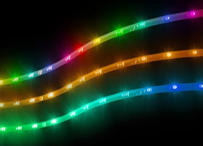 نوار ال ای دی RGB کوگار، نورپردازی 5 ولت RGB، نوار 450 میلی متری | CG-LEDSTRIP-RGB