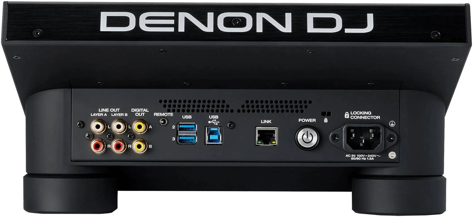 پخش کننده رسانه ای مستقل دی جی Denon DJ SC6000 Prime با صفحه نمایش 10.1 اینچی، پخش جریانی Wi-Fi، جاگ 8.5 اینچی، سیستم عامل Engine، صدای 24 بیت/96 کیلوهرتز، مشکی | SC6000