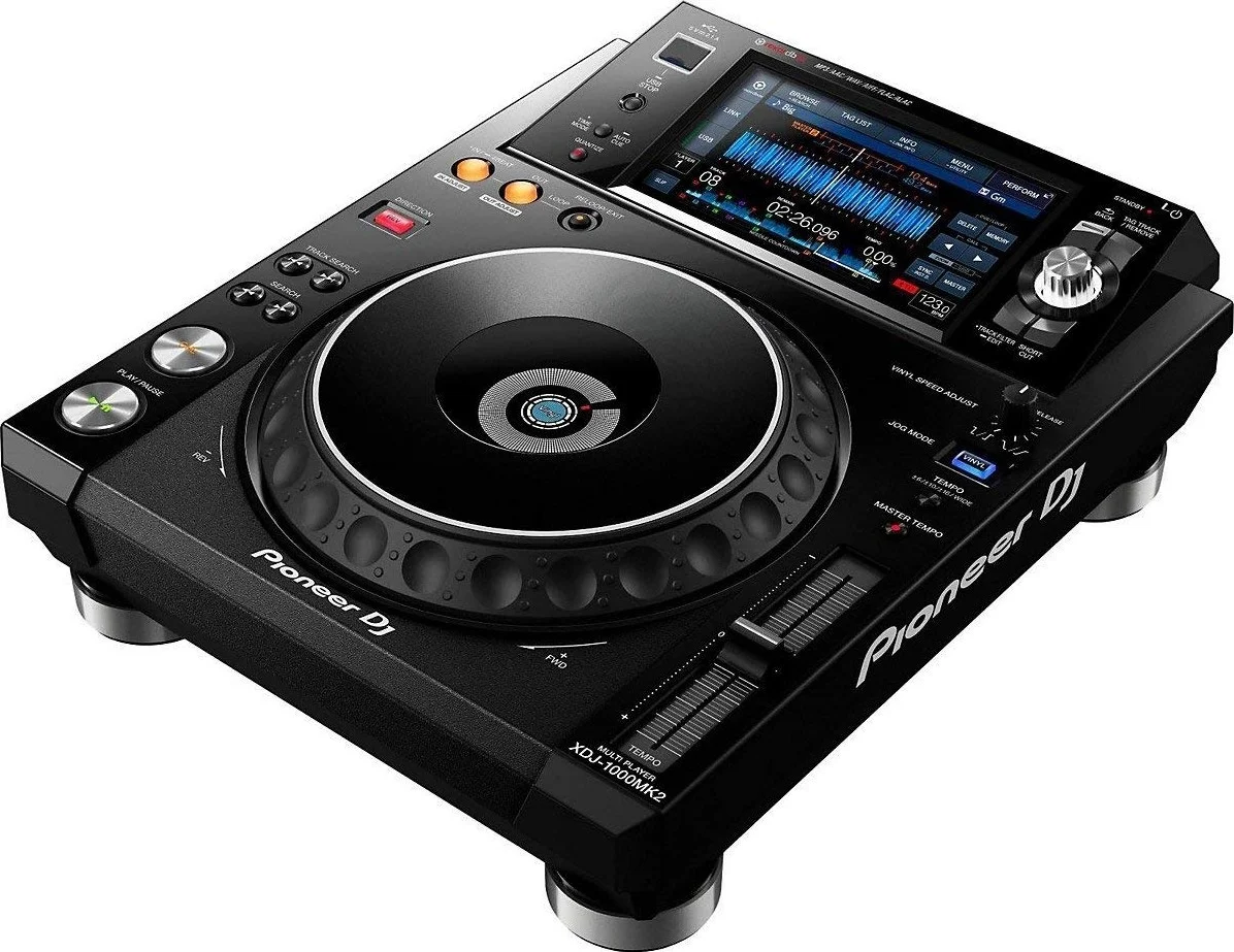 پخش‌کننده چندرسانه‌ای دیجیتال پایونیر DJ XDJ-1000MK2 با صفحه لمسی 7 اینچی، چرخ Jog بزرگ، Pro DJ Link، آماده برای rekordbox و پخش صوتی با رزولوشن بالا | XDJ-1000MK2