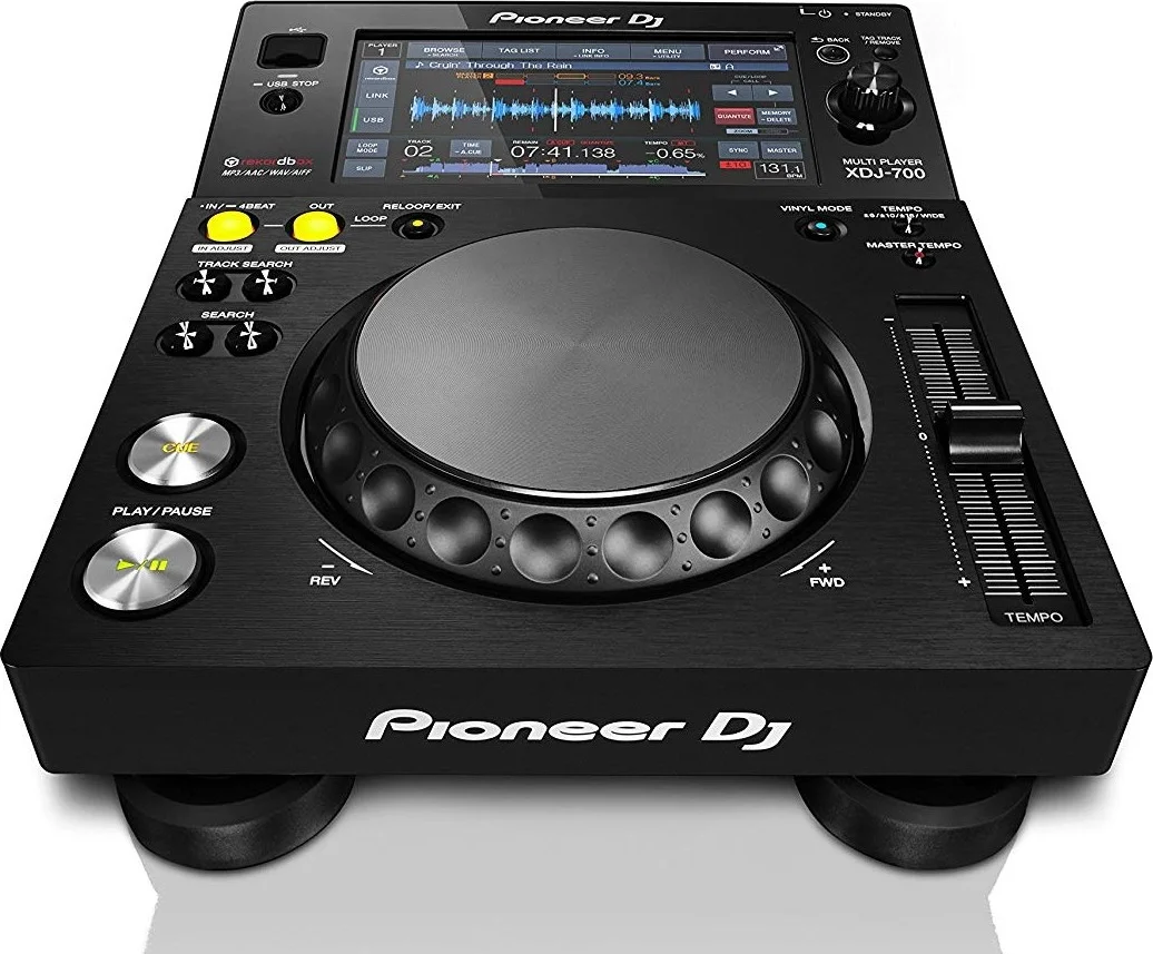 پخش کننده چند رسانه ای دیجیتال DJ جمع و جور پایونیر XDJ-700 با صفحه لمسی 7 اینچی، Pro DJ Link، آماده برای rekordbox، پایه جداشدنی و پخش USB | XDJ-700 پخش کننده چند رسانه ای دیجیتال DJ جمع و جور پایونیر XDJ-700 با صفحه لمسی 7 اینچی، Pro DJ Link، آماده برای rekordbox، پایه جداشدنی و پخش USB | XDJ-700