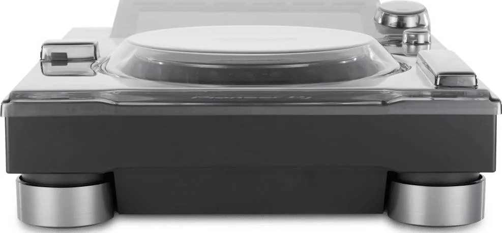 محافظ پلی کربنات شفاف دودی Decksaver DS PC CDJ3000 برای Pioneer DJ CDJ 3000، محافظت در برابر گرد و غبار، ریختن مایعات و ضربه | DS-PC-CDJ3000