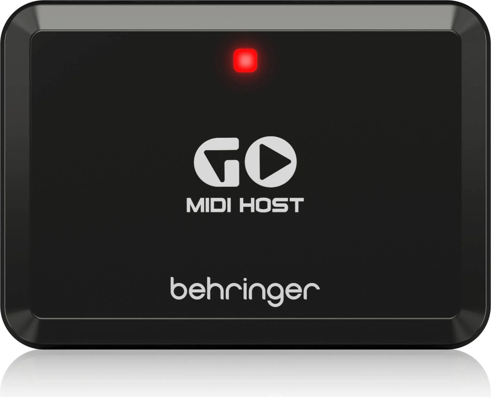 اینترفیس میزبان MIDI/USB جمع و جور Behringer GO MIDI HOST برای اتصال آسان "Plug-and-Play"، ورودی و خروجی 5 پین DIN، سوکت برق USB-C اختصاصی، مشکی | GOMIDIHOST