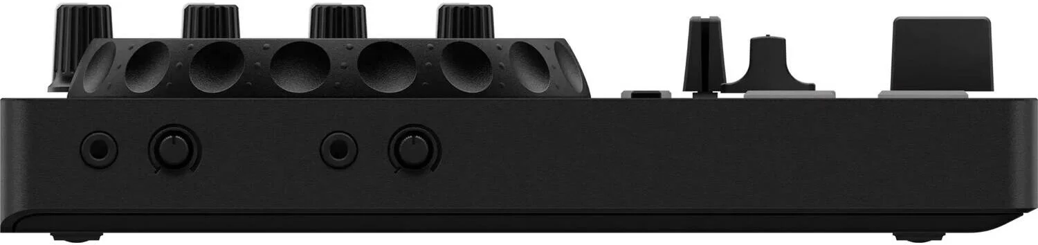 کنترلر دی‌جی ۲ کاناله USB آلفاتتا DDJ FLX2 با فیدر هوشمند، بلوتوث و استریم چند برنامه‌ای، مشکی | DDJ-FLX2