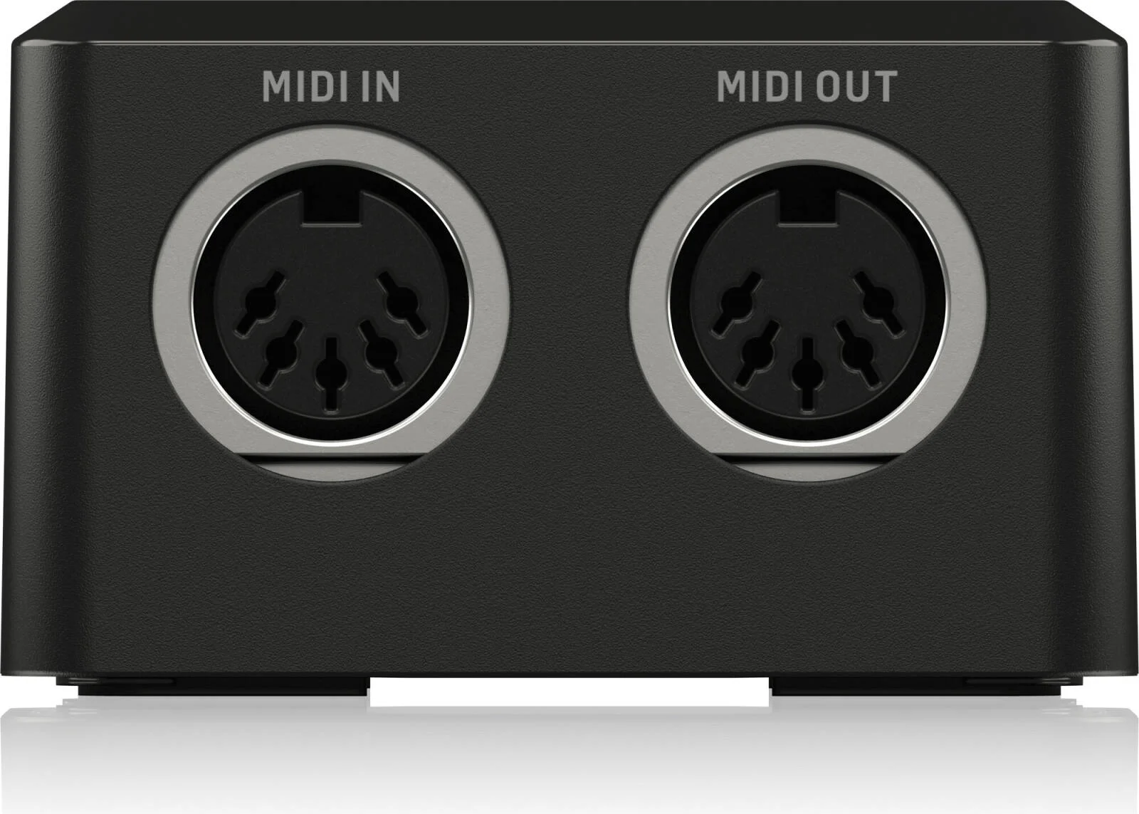 اینترفیس میزبان MIDI/USB جمع و جور Behringer GO MIDI HOST برای اتصال آسان "Plug-and-Play"، ورودی و خروجی 5 پین DIN، سوکت برق USB-C اختصاصی، مشکی | GOMIDIHOST اینترفیس میزبان MIDI/USB جمع و جور Behringer GO MIDI HOST برای اتصال آسان "Plug-and-Play"، ورودی و خروجی 5 پین DIN، سوکت برق USB-C اختصاصی، مشکی | GOMIDIHOST