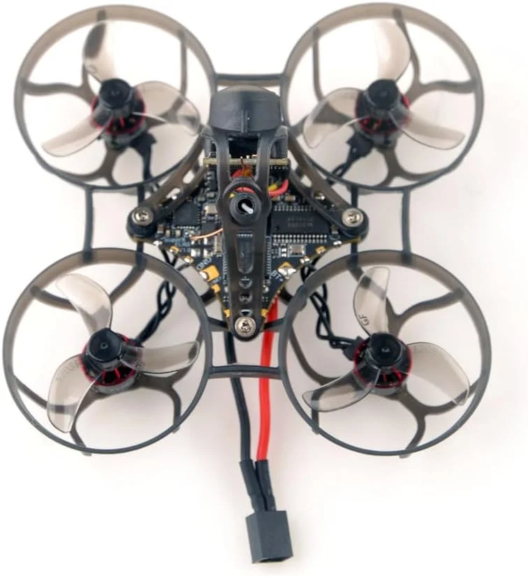 هپی‌مدل موبولا 6 مدل 2024، پهپاد براشلس 1S با دوربین، میکرو FPV ووپ فوق سبک 65 میلی‌متری با کنترلر پرواز AIO و گیرنده ExpressLRS، موبولا 6 ELRS BNF، پهپادهای مسابقه‌ای کوچک برای （ELRS）