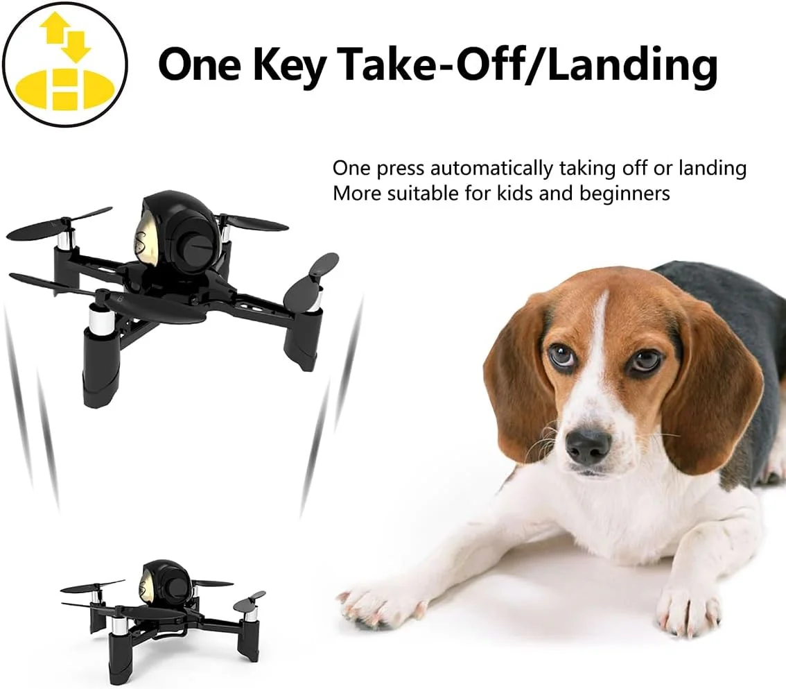 کوادکوپتر مسابقه ای کوچک REMOKING R605 RC STEM با حالت بدون سر، چرخش 360 درجه، 4 کانال، حفظ ارتفاع، اسباب بازی آموزشی ساختنی و کیت علمی (2.4 گیگاهرتز)