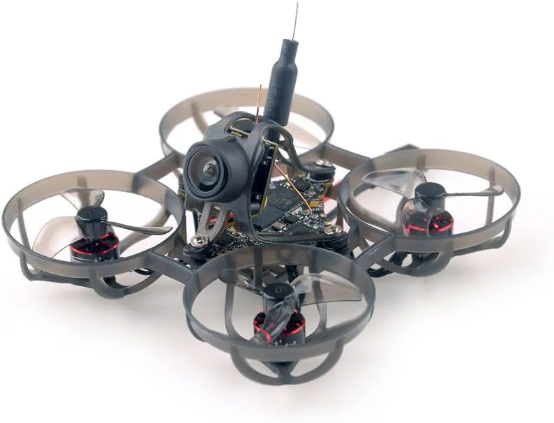 هپی‌مدل موبولا 6 مدل 2024، پهپاد براشلس 1S با دوربین، میکرو FPV ووپ فوق سبک 65 میلی‌متری با کنترلر پرواز AIO و گیرنده ExpressLRS، موبولا 6 ELRS BNF، پهپادهای مسابقه‌ای کوچک برای （ELRS）