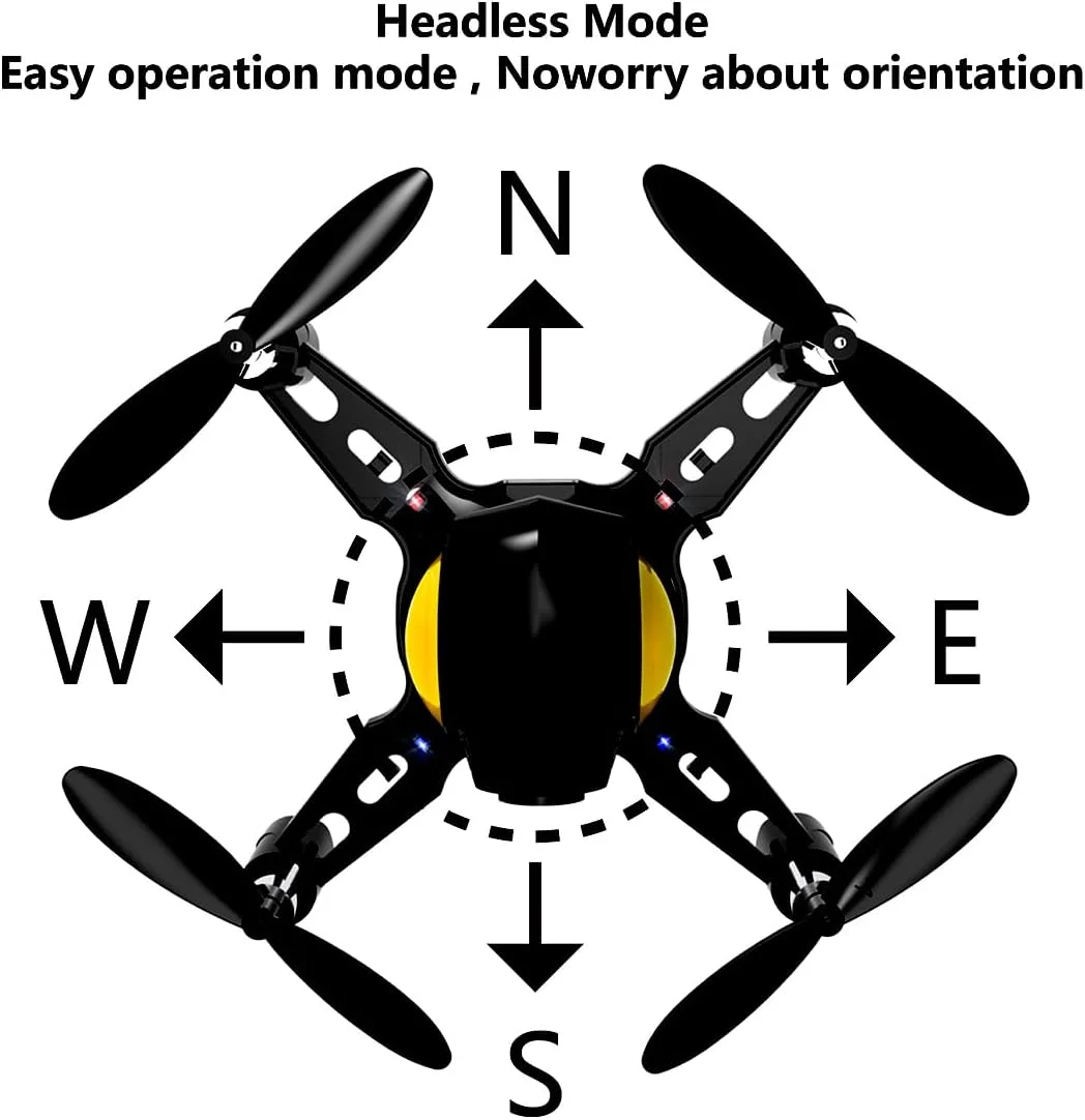 کوادکوپتر مسابقه ای کوچک REMOKING R605 RC STEM با حالت بدون سر، چرخش 360 درجه، 4 کانال، حفظ ارتفاع، اسباب بازی آموزشی ساختنی و کیت علمی (2.4 گیگاهرتز)