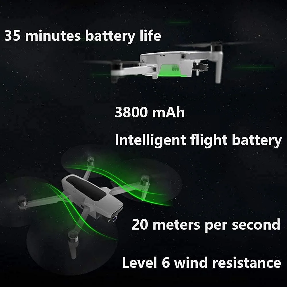 کوادکوپتر تاشو با دوربین 4K، پهپاد برای بزرگسالان، انتقال تصویر دیجیتال با کیفیت بالا 9 کیلومتر، پهپاد با دوربین 4K برای بزرگسالان، PTZ جداشدنی.