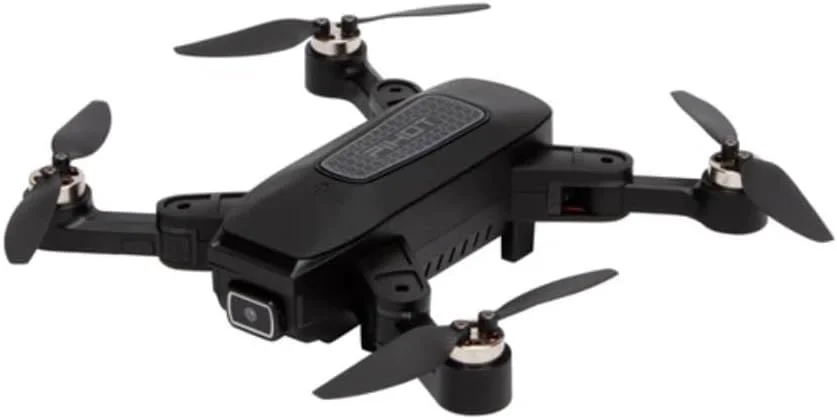 پهپاد GPS قابل حمل Pihot P30 با کنترل از راه دور، دوربین دوگانه HD، موتور براشلس چند منظوره، موقعیت یابی بصری، بازگشت هوشمند، دنبال کردن من، پرواز دور و برنامه ریزی مسیر، پهپاد RC مشکی