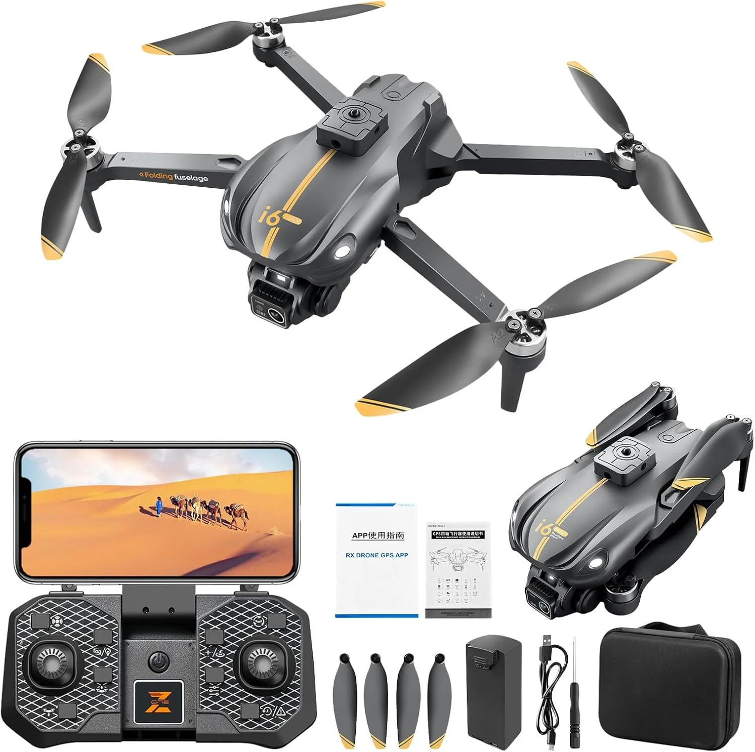 پهپاد با موقعیت یابی نوری دوربین، موتور براشلس، پهپاد مدولاسیون، هواپیمای عکاسی هوایی HD برای جلوگیری از موانع در همه طرف، پهپاد برای کودکان، پهپاد با دوربین برای بزرگسالان، پهپاد برای مبتدیان