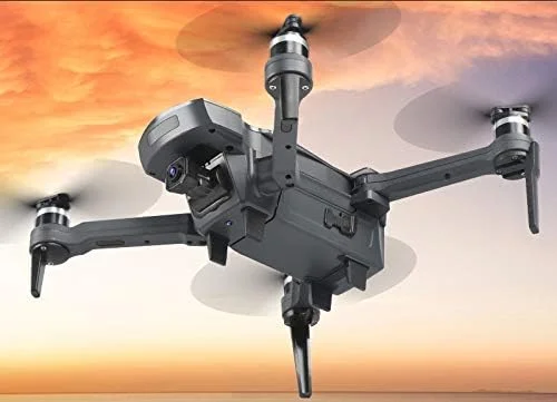 پهپاد LSRC K20 GPS 5G HD دوربین 4K حرفه ای با برد انتقال تصویر 1800 متری، موتور براشلس، کوادکوپتر تاشو، اسباب بازی پهپاد RC، هدیه