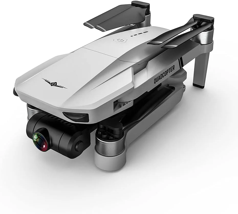 پهپاد KF102 GPS با دوربین 4K HD، گیمبال 2 محوره، برد 1200 متری، 50 دقیقه زمان پرواز (شامل 3 باتری) بازگشت با یک دکمه