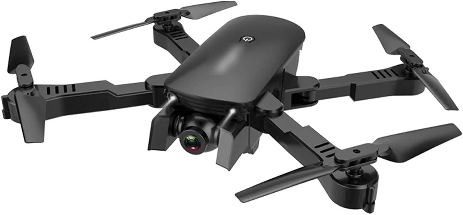 هلی کوپتر دوربین دار IOFIT با دوربین دوگانه 4K HD، وای فای، تصویربرداری هوایی حرفه ای، شناور جریان نوری، دنبال کردن با اشاره، کوادکوپتر با کنترل از راه دور (رنگ: 2)