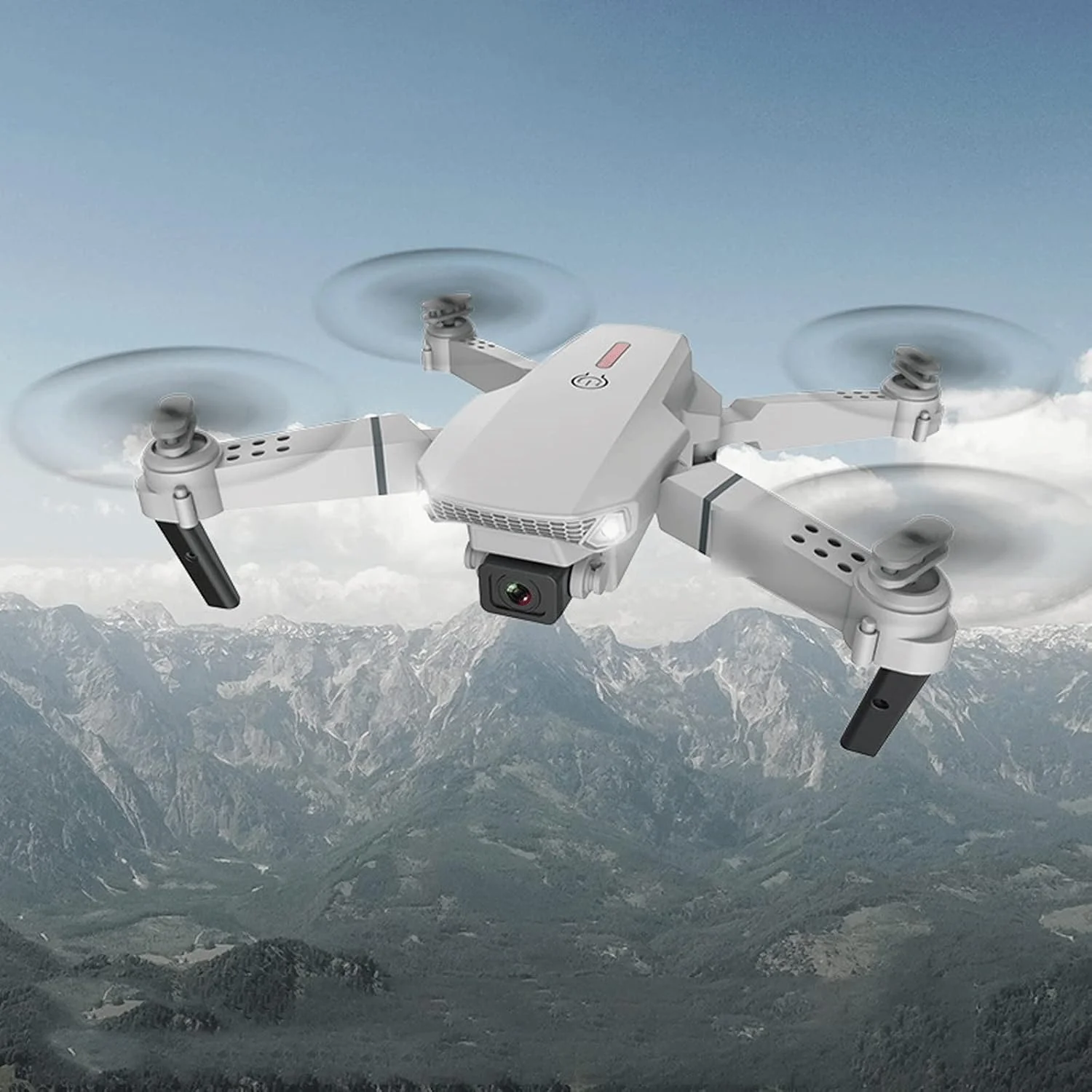 پهپاد IOFIT با دوربین، پهپاد 4K HD با دوربین دوگانه، موقعیت یابی بصری، پهپاد WiFi 1080P با حفظ ارتفاع، کوادکوپتر