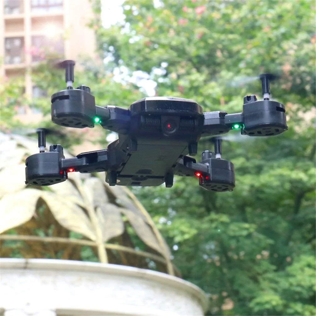 کوادکوپتر دوربین دار HXXXN S60 با دوربین دوگانه 4K HD و وای فای Fpv، ارتفاع ثابت، هدیه ای برای پسران و کودکان، مشکی