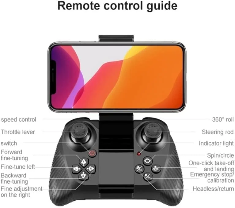 ماشین پرنده ۲ در ۱ کنترلی با دوربین 4K HD و چراغ LED ماشین پرنده ۲ در ۱ کنترلی با دوربین 4K HD و چراغ LED