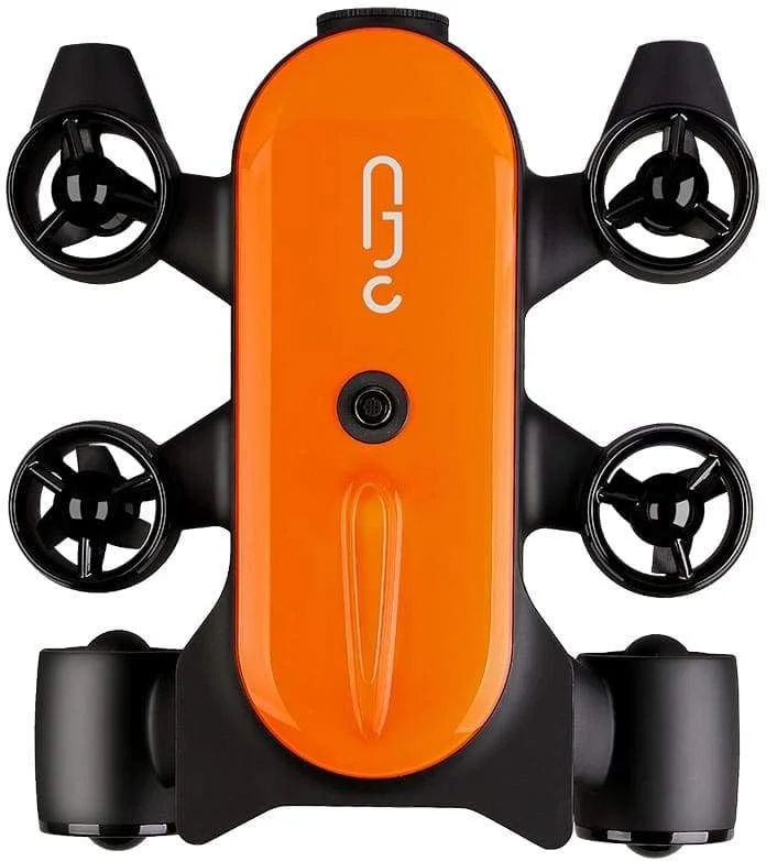 دوربین زیرآبی پهپاد T1 با کیفیت 4K UHD ROV، برای مشاهده، پخش زنده و ضبط تصاویر، بازرسی و اکتشاف زیر آب، قایق‌رانی، آموزش (کابل 150 متری)