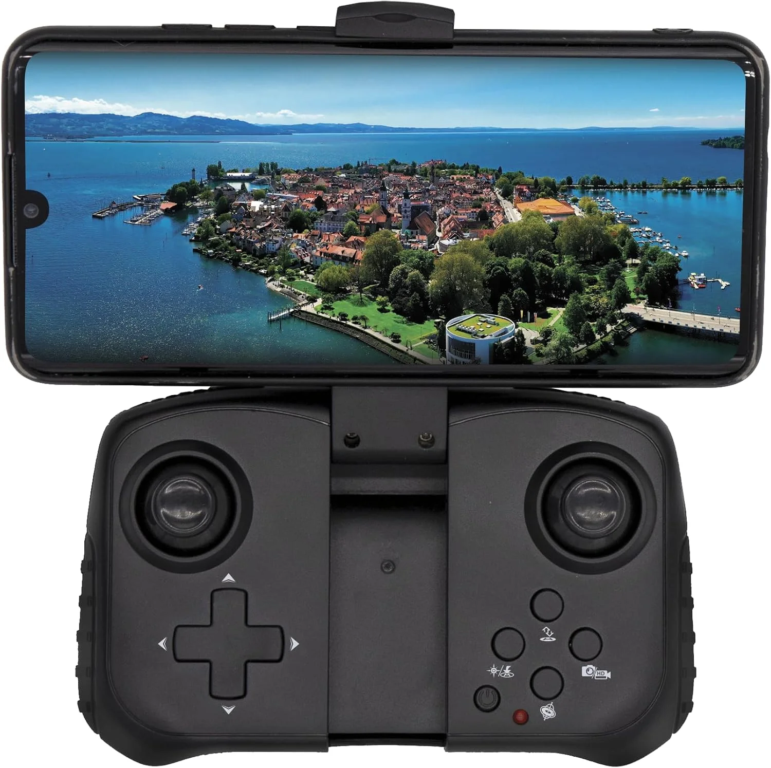 پهپاد تاشو وای فای Flybotic با دوربین HD (1280 x 720 پیکسل) + کیف نگهداری - 4 کانال کنترلی - دارای باتری - پهپاد برای کودکان و بزرگسالان - مناسب فضای داخلی/خارجی - از 14 سال به بالا