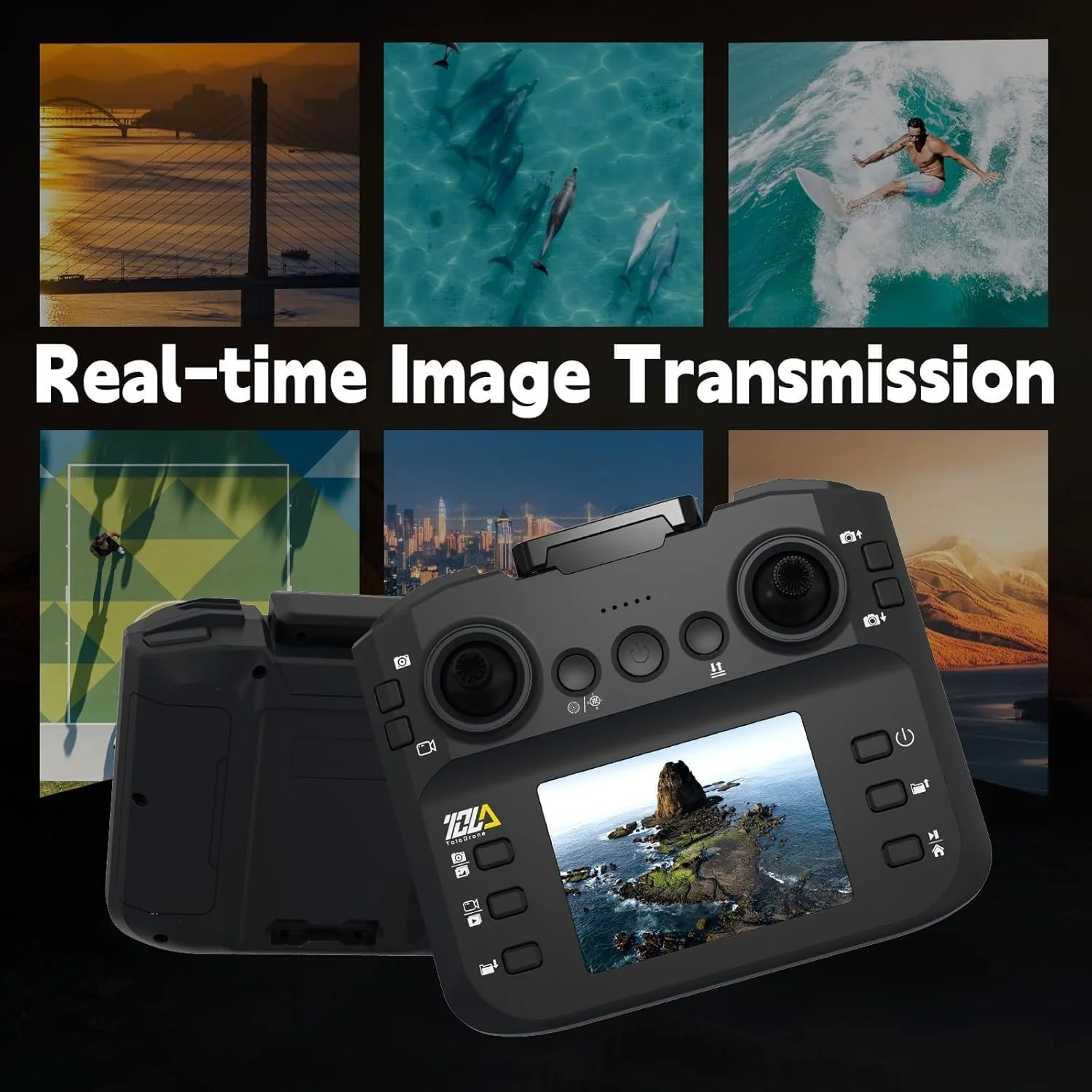 پهپاد تاشو، صفحه نمایش LCD، 3 دوربین، کنترل از راه دور، 4K HD، کم صدا، صرفه جویی در انرژی، عملکرد قوی، 3 کیلومتر FPV، ضد لرزش، اجتناب از موانع، گیمبال 3 محوره، باتری های قدرتمند، (ALIM)