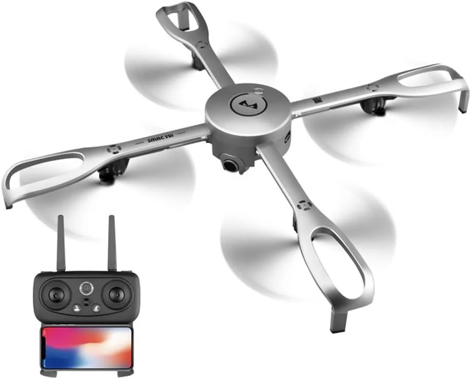 پهپاد تاشو با دوربین HD، موقعیت یابی GPS و وای فای 5G، بازگشت خودکار، عکاسی هوایی 1080P و FPV