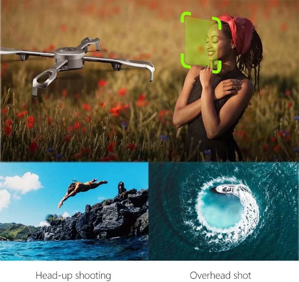 پهپاد تاشو با دوربین HD، موقعیت یابی GPS و وای فای 5G، بازگشت خودکار، عکاسی هوایی 1080P و FPV