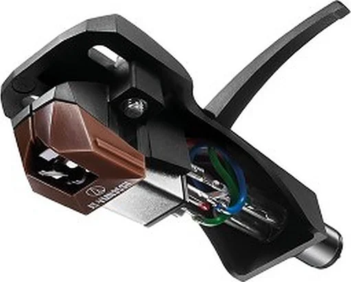 کارتریج استریو شیباتا سری Audio Technica VM95 روی هدشل AT-HS6 | AT-VM95SH/H