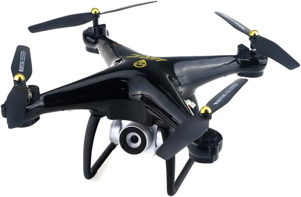 کوادکوپتر حرفه ای RC با موقعیت یابی GPS، ردیابی، وای فای 5G FPV 720P با قابلیت حفظ ارتفاع و 15 دقیقه زمان پرواز