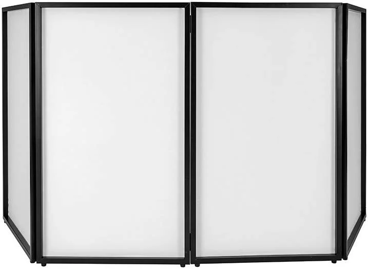 پارتیشن تاشو دی جی هدلاینر سانتا مونیکا با ۴ پنل و کیف حمل، دارای پارچه های سفید قابل شستشو و ضد حریق | HL30060