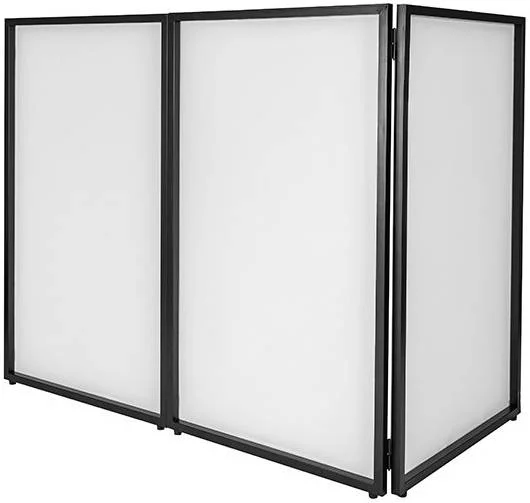 پارتیشن تاشو دی جی هدلاینر سانتا مونیکا با ۴ پنل و کیف حمل، دارای پارچه های سفید قابل شستشو و ضد حریق | HL30060