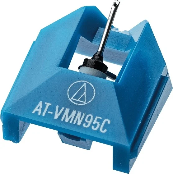 سوزن گرامافون جایگزین Audio-Technica AT-VMN95C، کانتولیور آلومینیومی، ساق گرد متصل، آبی | AT-VMN95C سوزن گرامافون جایگزین Audio-Technica AT-VMN95C، کانتولیور آلومینیومی، ساق گرد متصل، آبی | AT-VMN95C