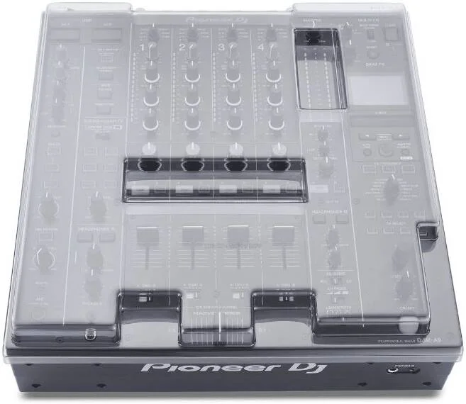 محافظ میکسر پلی کربنات شفاف Decksaver DS PC DJMA9، طراحی شده برای Pioneer DJM A9، کم حجم و مقاوم در برابر خش | DS-PC-DJMA9