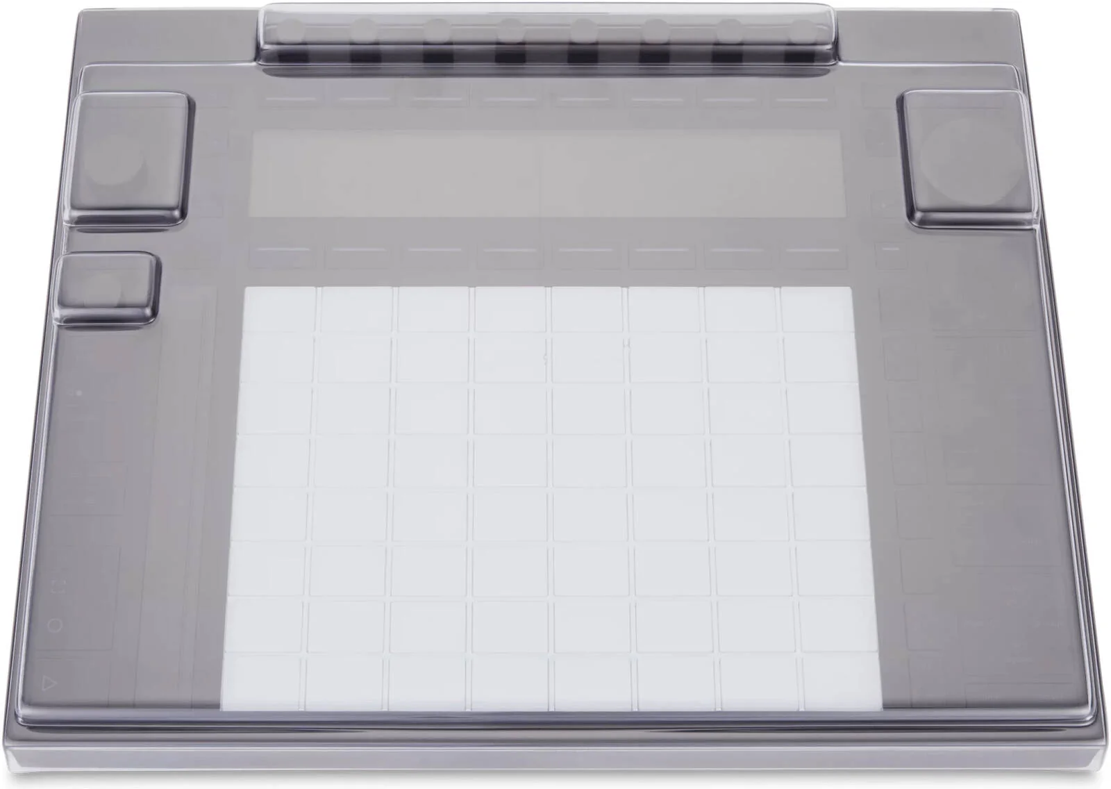 محافظ Decksaver برای Ableton Push 3، بدنه پلی کربنات فوق العاده بادوام، محافظت در برابر گرد و غبار، مایعات و ضربه، محافظت از پدها، صفحه نمایش، دکمه ها، شفاف | DS-PC-PUSH3
