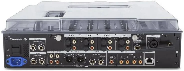 محافظ میکسر پلی کربنات شفاف Decksaver DS PC DJMA9، طراحی شده برای Pioneer DJM A9، کم حجم و مقاوم در برابر خش | DS-PC-DJMA9