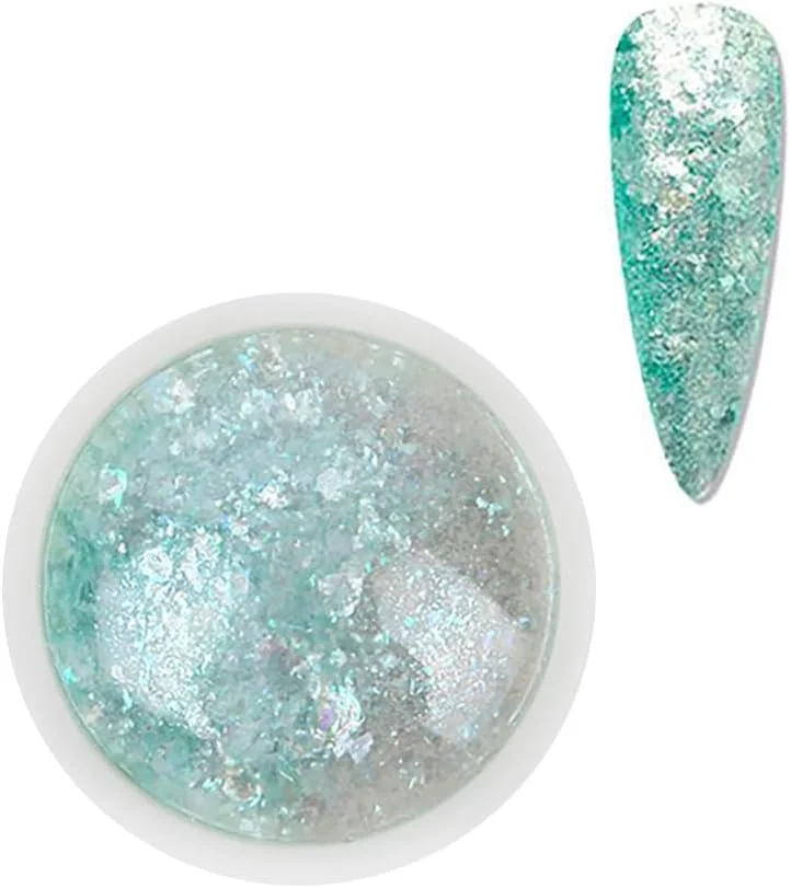 ورقه های تزئینی ناخن برانسون، برچسب های اکلیلی ورقه ای ناخن، بطری ورقه ای ناخن رنگی مخلوط تزئین سه بعدی اکلیلی، لوازم جانبی طراحی DIY برای ناخن DIY/آرایش/صنایع دستی/هنر ناخن