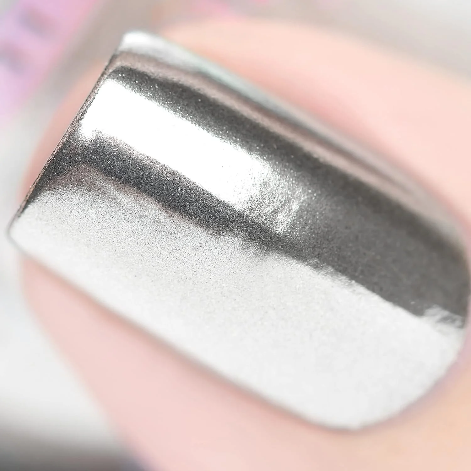 پودر کروم ناخن برای ناخن های آینه ای