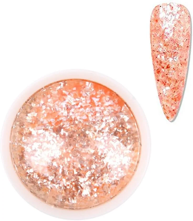 تکه های فویل طراحی ناخن برانسون، برچسب های اکلیلی تکه های فویل ناخن، بطری فویل ناخن رنگی مخلوط تزئینات اکلیلی سه بعدی، لوازم جانبی طراحی DIY برای ناخن DIY/آرایش/صنایع دستی/طراحی ناخن BGF03