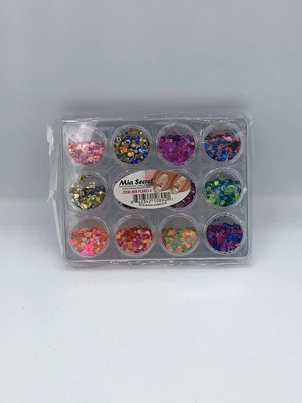 مجموعه ۱۲ عددی پولک تزئینی ناخن اکلیلی میا سکرت - مدل های جدید ۲۰۱۹، انتخاب با شما (پولک شماره ۴)