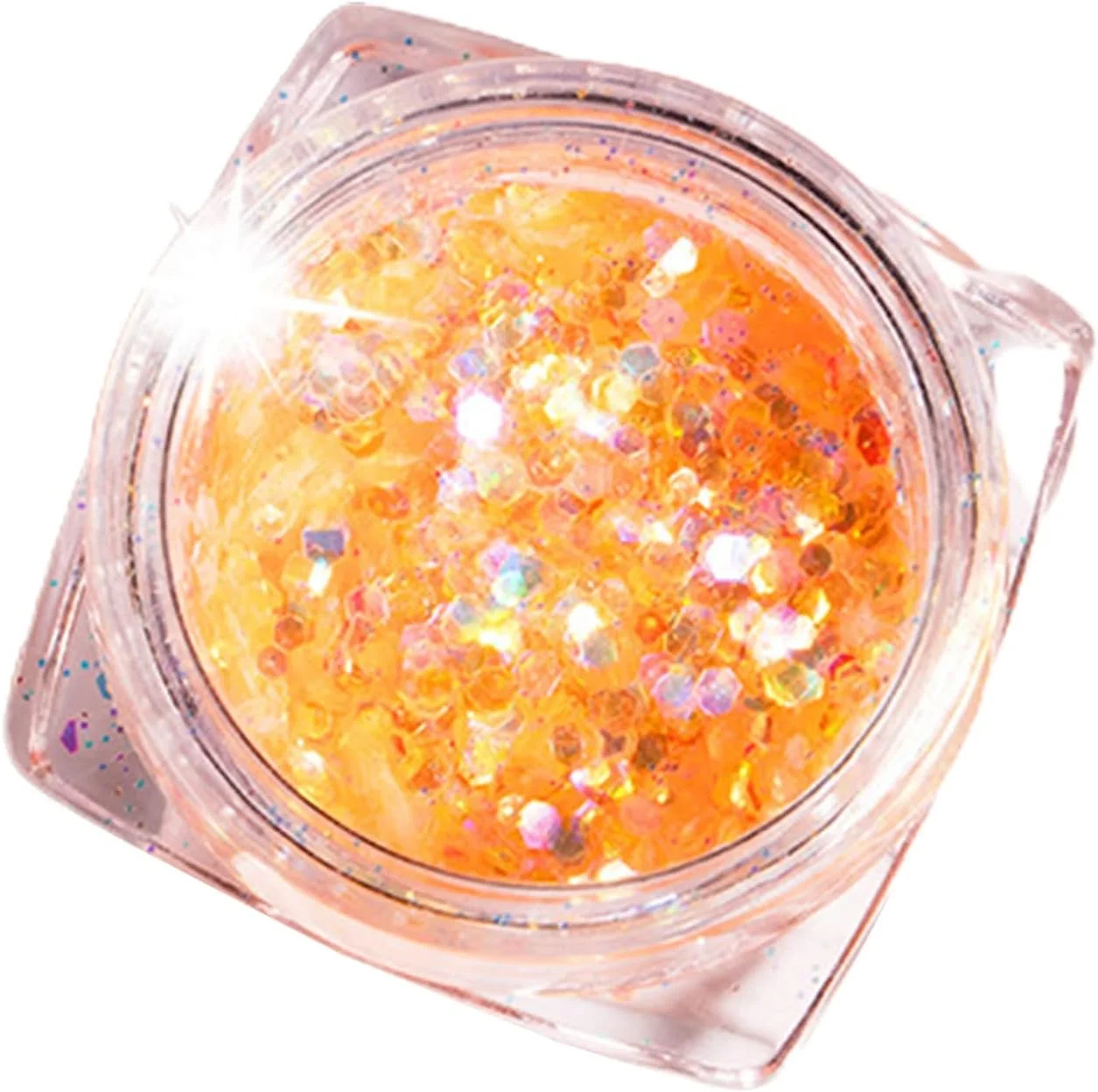 اکلیل ناخن لوکس، پولک های رنگی مخلوط، مقدار کافی برای بانوان