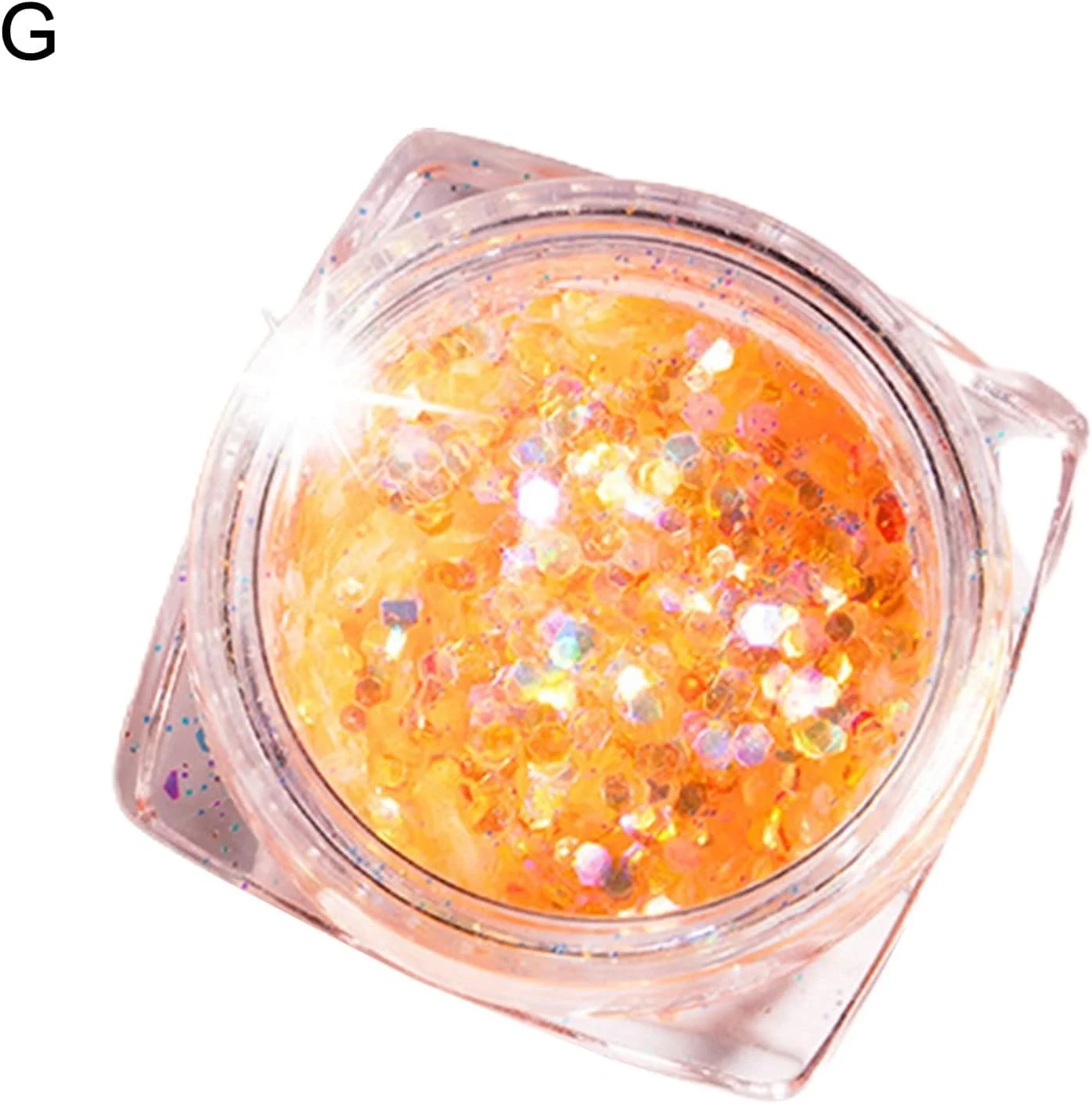 اکلیل ناخن لوکس، پولک های رنگی مخلوط، مقدار کافی برای بانوان