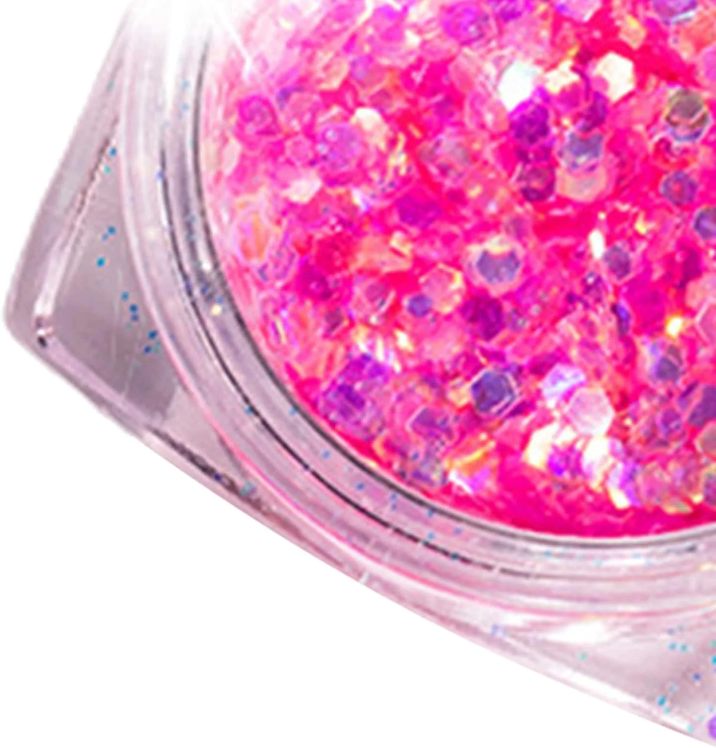 اکلیل ناخن لوکس، پولک های رنگی مخلوط، مقدار کافی برای بانوان A