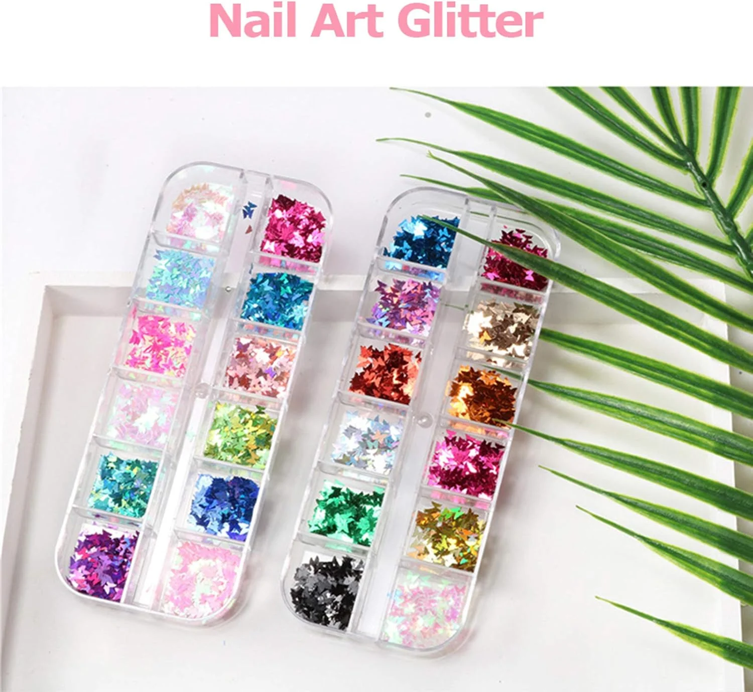 نگین و پولک ناخن در 12 طرح مختلف، اکلیلی، براق و هولوگرافیک، مناسب طراحی و دیزاین ناخن